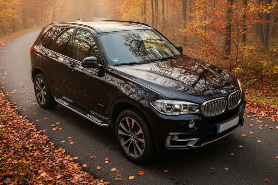 BMW X5 F15 2013–2018 Stranske stopnice Tayga V2 (2 kos, aluminij) Image