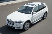BMW X5 F15 2013–2018 Stranske stopnice Vision New Grey (2 kos, aluminij) fotografija 1