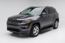 Jeep Compass 2016– Stranske stopnice Bosphore Black (2 kos, aluminij) fotografija 1