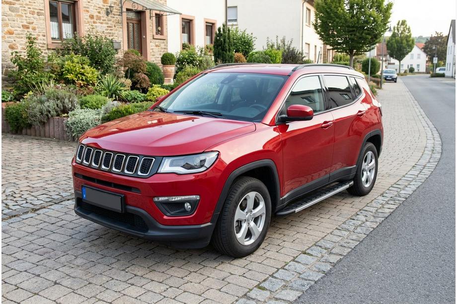 Jeep Compass 2016– Bočne stopnice Duru (2 kosa, aluminij) Image