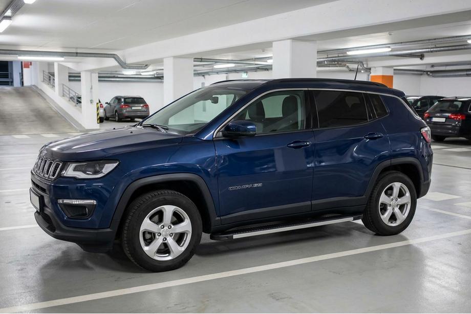 Jeep Compass 2016– Stranske stopnice Maya V1 (2 kosa, aluminij) Image