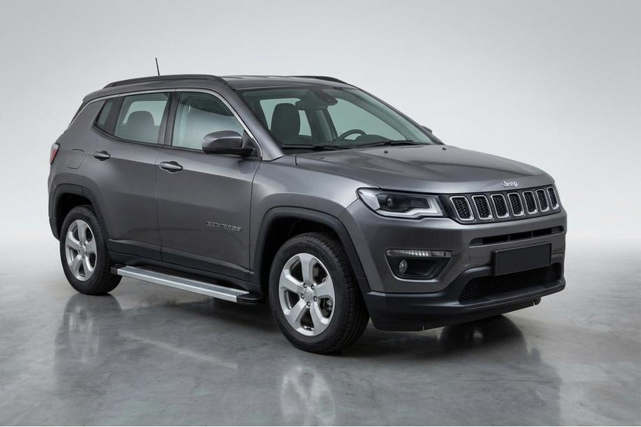 Jeep Compass 2016– Bočne stopnice Maya V2 (2 kos, aluminij) Image