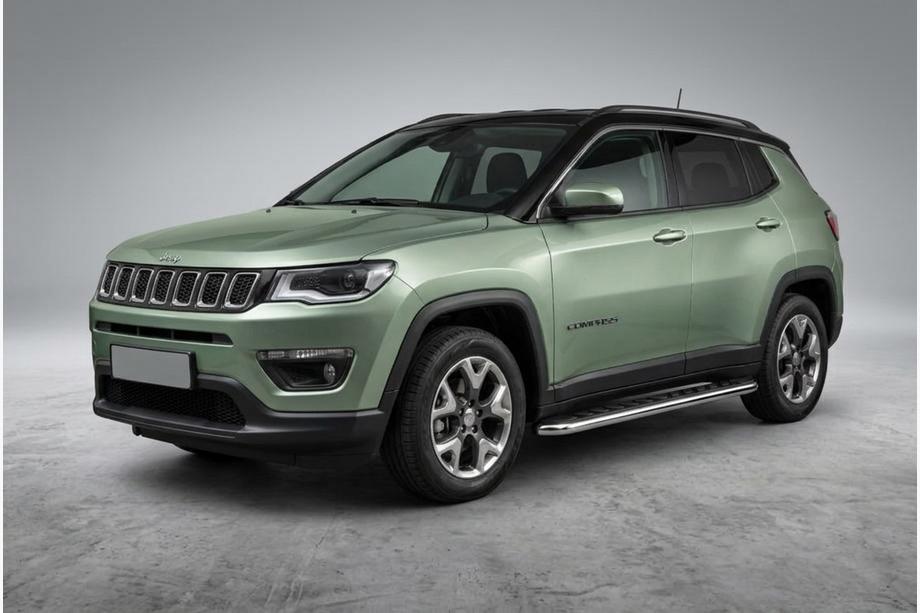 Jeep Compass 2016– Stranske stopnice Maydos V1 (2 kosa, aluminij) Image