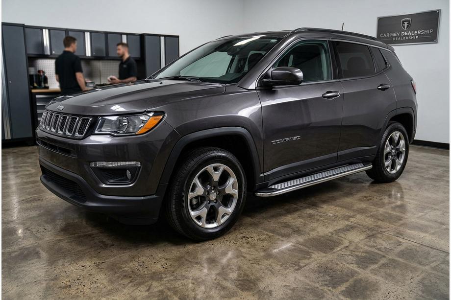 Jeep Compass 2016– Stranske stopnice Maydos V2 (2 kosa, aluminij) Image