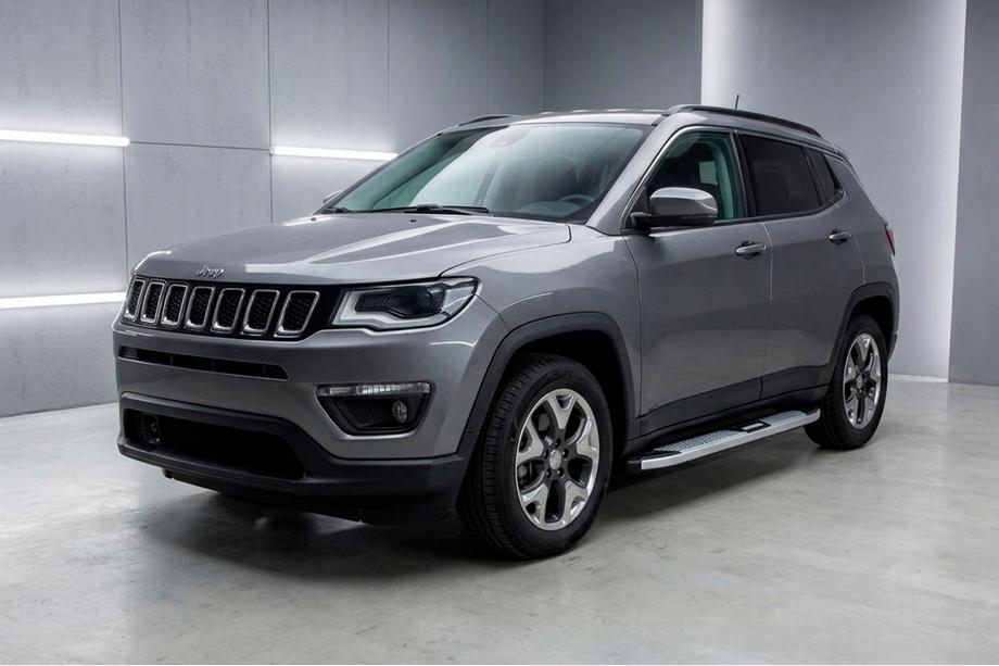 Jeep Compass 2016– Mevsim Grey bočne stopnice (2 kos, aluminij) Image