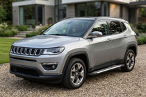 Jeep Compass 2016– Stranski pragovi Line (2 kos, aluminij) fotografija 1