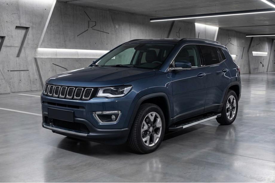 Jeep Compass 2016– Stranske stopnice RedLine (2 kos, aluminij) Image