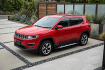 Jeep Compass 2016– Stranske stopnice Sunrise (2 kos, aluminij) fotografija 1