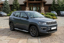 Jeep Compass 2016– Stranske stopnice Tayga V2 (2 kos, aluminij) fotografija 1