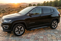 Jeep Compass 2016– Stranske stopnice Vision New Black (2 kos, aluminij) fotografija 1