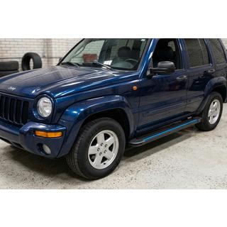 Bočne stopnice Maya Blue (2 kos, aluminij) Jeep Cherokee/Liberty 2002–2007 fotografija 1