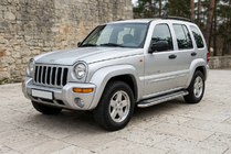 Jeep Cherokee/Liberty 2002–2007 Stranske stopnice Maydos V2 (2 kosa, aluminij) fotografija 1