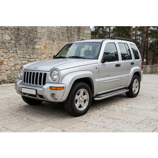 Stranske stopnice Maydos V2 (2 kosa, aluminij) Jeep Cherokee/Liberty 2002–2007 fotografija 1