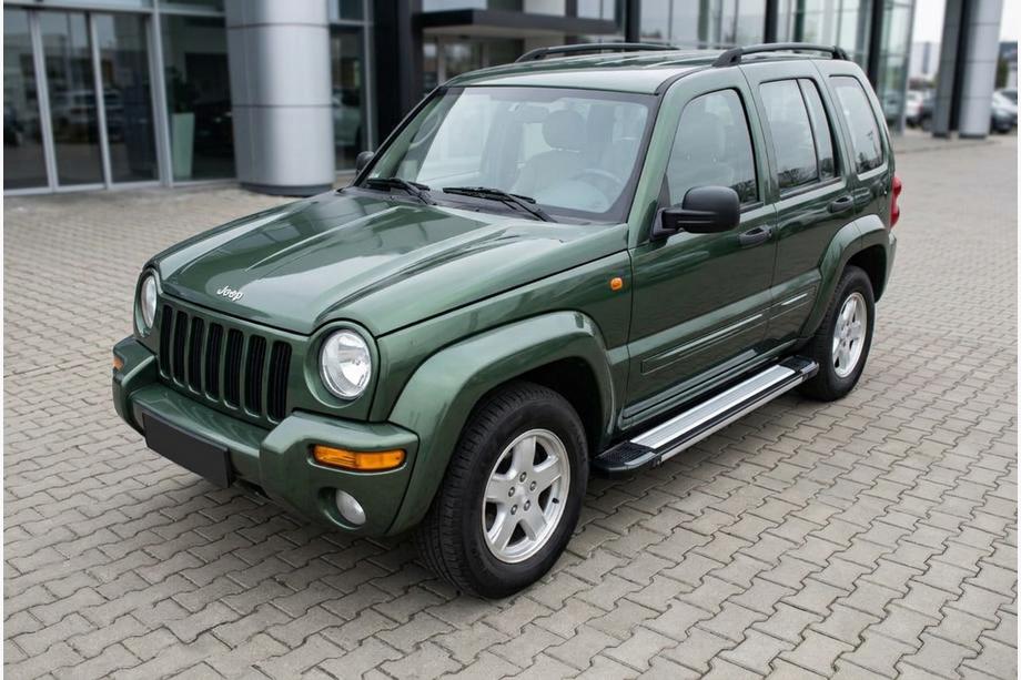 Jeep Cherokee/Liberty 2002–2007 Stranske stopnice Rainbow (2 kos, aluminij) Image
