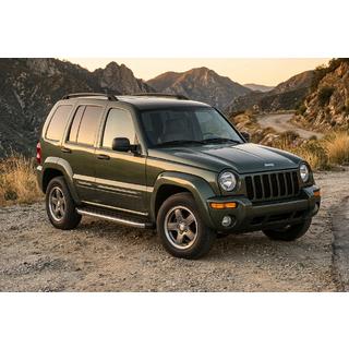 Stranske stopnice BlackLine (2 kos, aluminij) Jeep Cherokee/Liberty 2002–2007 fotografija 1