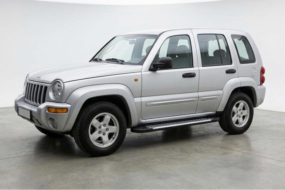 Jeep Cherokee/Liberty 2002–2007 Stranski pragovi Line (2 kos, aluminij) Image