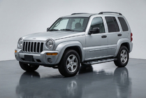 Jeep Cherokee/Liberty 2002–2007 Stranske stopnice Sunrise (2 kos, aluminij) fotografija 1