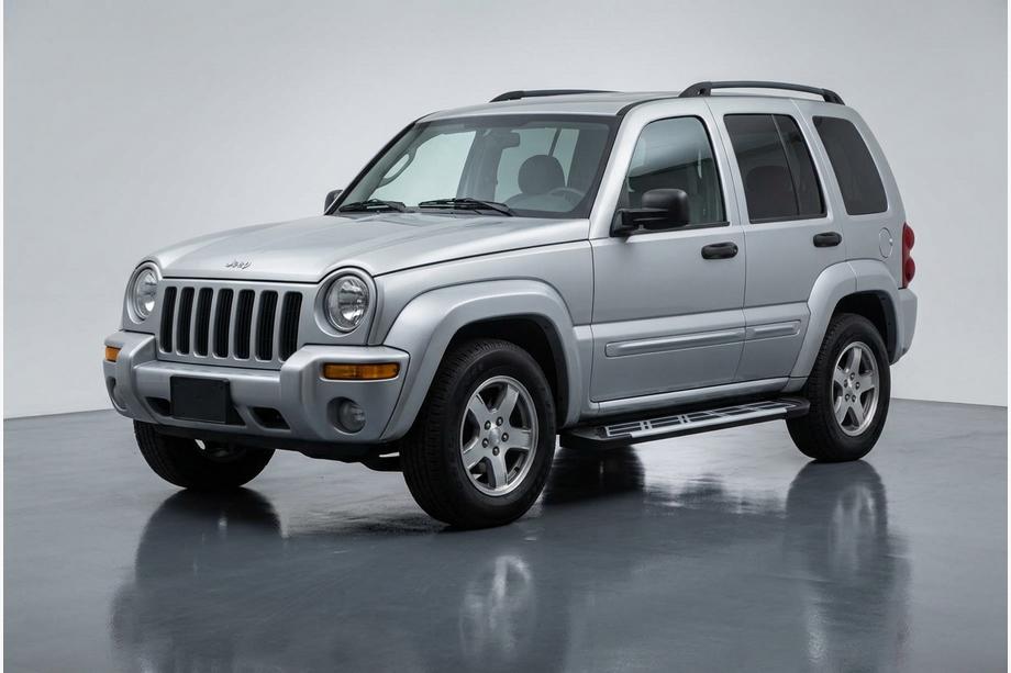 Jeep Cherokee/Liberty 2002–2007 Stranske stopnice Sunrise (2 kos, aluminij) Image