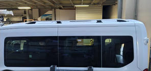 Ford Transit 2014– Strešne vzdolžne letve Skyport (2 kos, sive) fotografija 1