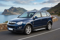Opel Antara 2006–2017 Stranske stopnice Vision New Grey (2 kos, aluminij) fotografija 1