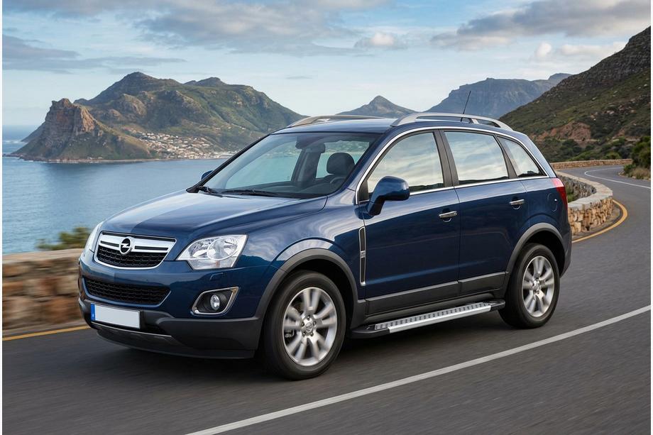 Opel Antara 2006–2017 Stranske stopnice Vision New Grey (2 kos, aluminij) Image