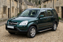 Honda CRV 2001–2006 Stranske stopnice BlackLine (2 kos, aluminij) fotografija 1