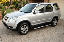 Honda CRV 2001–2006 Bočne stopnice Fullmond (2 kos, aluminij) fotografija 1