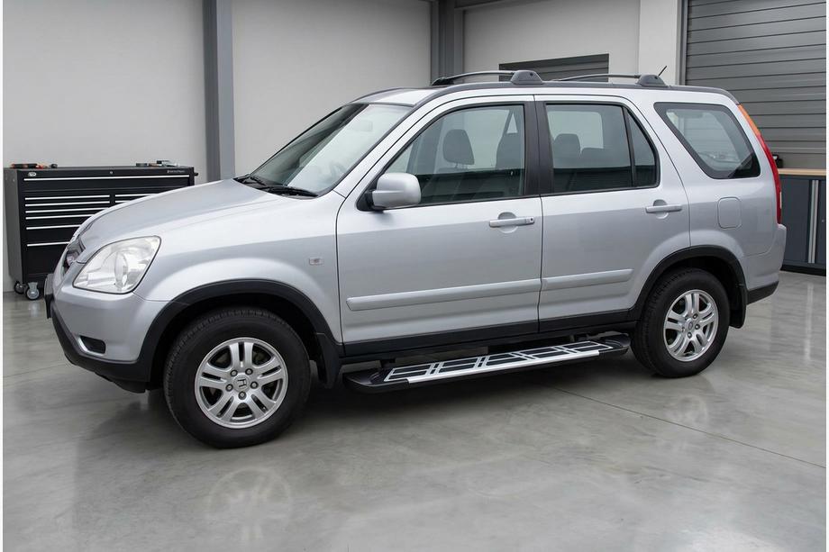 Honda CRV 2001–2006 Stranske stopnice Sunrise (2 kos, aluminij) Image