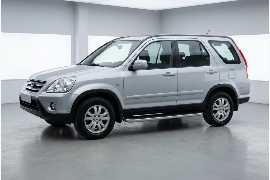 Honda CRV 2001–2006 Stranski pragovi Tayga Grey (2 kosa, aluminij) Image