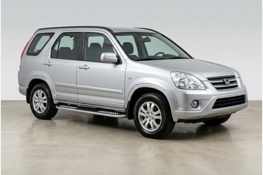 Honda CRV 2001–2006 Stranske stopnice Tayga V2 (2 kos, aluminij) Image