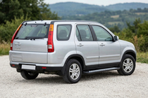 Honda CRV 2001–2006 Stranske stopnice Vision New Black (2 kos, aluminij) fotografija 1