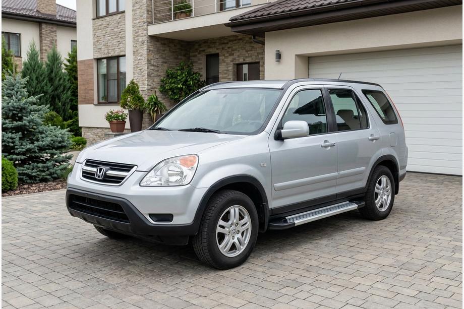 Honda CRV 2001–2006 Stranske stopnice Vision New Grey (2 kos, aluminij) Image