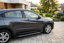 Honda HR-V 2014–2021 Bočni pragovi Bosphore Grey (2 kos, aluminij) fotografija 1