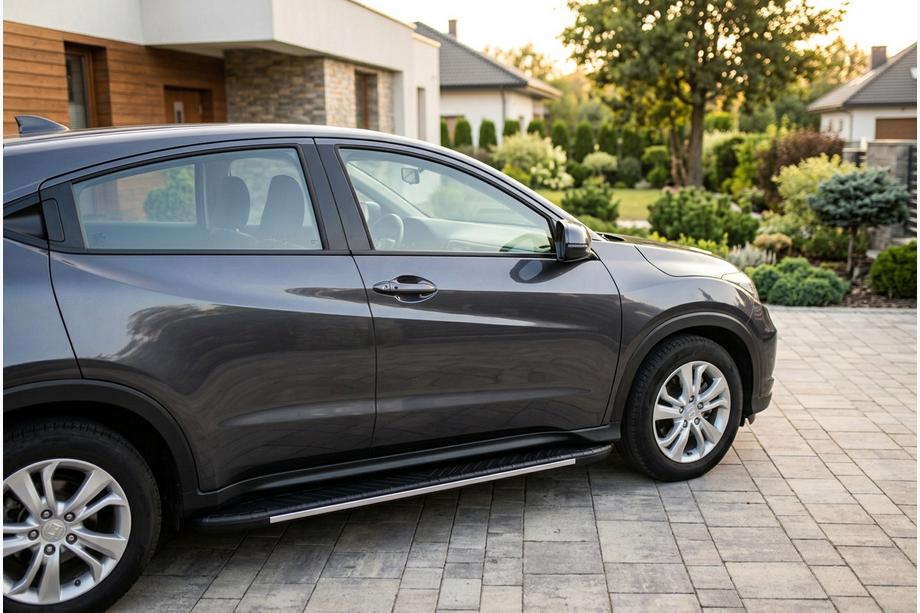 Honda HR-V 2014–2021 Bočni pragovi Bosphore Grey (2 kos, aluminij) Image