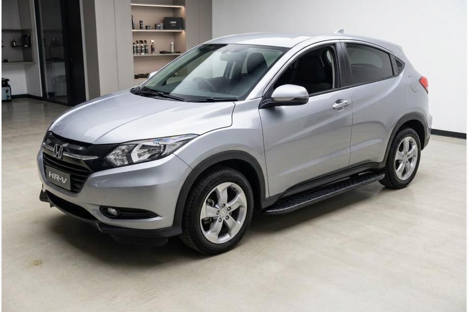 Honda HR-V 2014–2021 Stranske stopnice Bosphore Black (2 kos, aluminij) Image