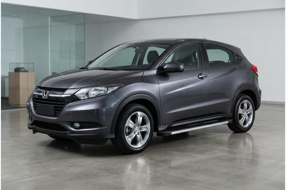 Honda HR-V 2014–2021 Stranske stopnice Maya V1 (2 kosa, aluminij) Image