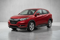 Honda HR-V 2014–2021 Bočne stopnice Allmond Black (2 kosa, aluminij) fotografija 1