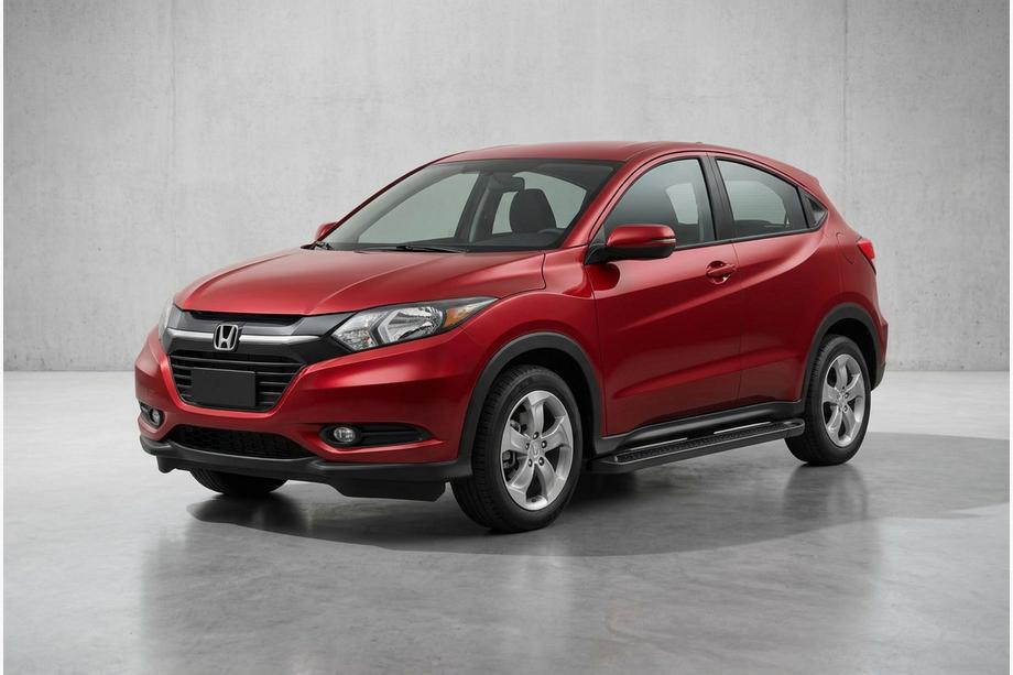Honda HR-V 2014–2021 Bočne stopnice Allmond Black (2 kosa, aluminij) Image