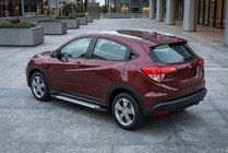 Honda HR-V 2014–2021 Stranske stopnice Allmond Grey (2 kosa, aluminij) fotografija 1