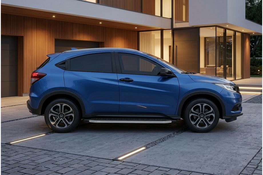 Honda HR-V 2014–2021 Stranske stopnice BlackLine (2 kos, aluminij) Image