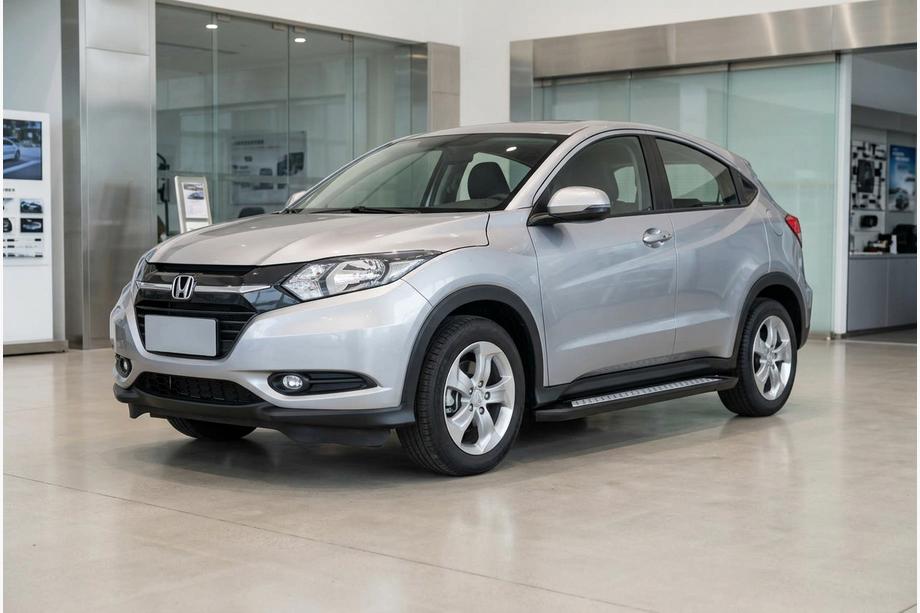 Honda HR-V 2014–2021 Stranske stopnice Vision New Black (2 kos, aluminij) Image