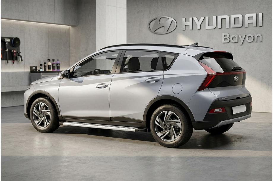 Hyundai Bayon 2021– Bočne stopnice Maya V2 (2 kos, aluminij) Image