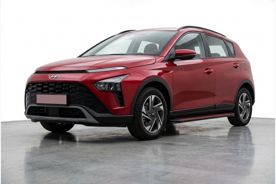 Hyundai Bayon 2021– Bočne stopnice Maya Red (2 kos, aluminij) Image