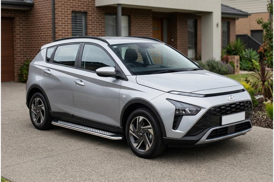 Hyundai Bayon 2021– Stranske stopnice Maydos V2 (2 kosa, aluminij) Image