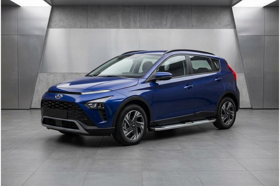 Hyundai Bayon 2021– Mevsim Grey bočne stopnice (2 kos, aluminij) Image