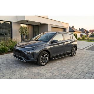 Bočne stopnice Allmond Black (2 kosa, aluminij) fotografija 1