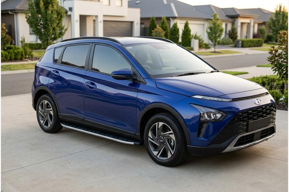 Hyundai Bayon 2021– Bočne stopnice Fullmond (2 kos, aluminij) Image