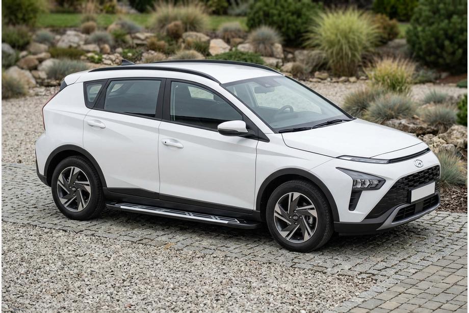 Hyundai Bayon 2021– Stranske stopnice Sunrise (2 kos, aluminij) Image