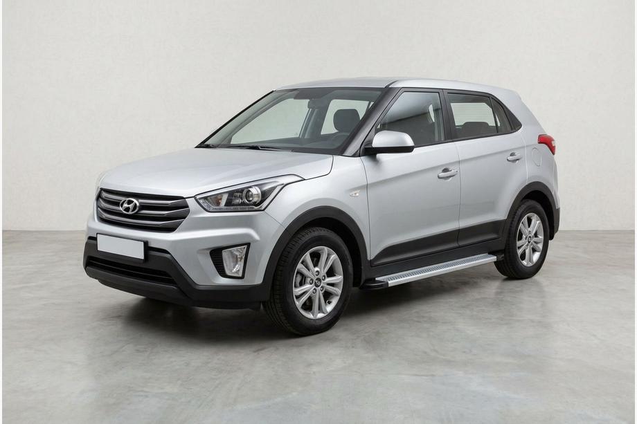 Hyundai Creta 2014–2020 Bočne stopnice Maya V2 (2 kos, aluminij) Image
