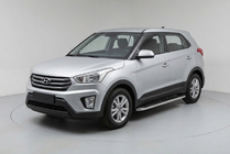 Hyundai Creta 2014–2020 Stranske stopnice Maydos V1 (2 kosa, aluminij) fotografija 1
